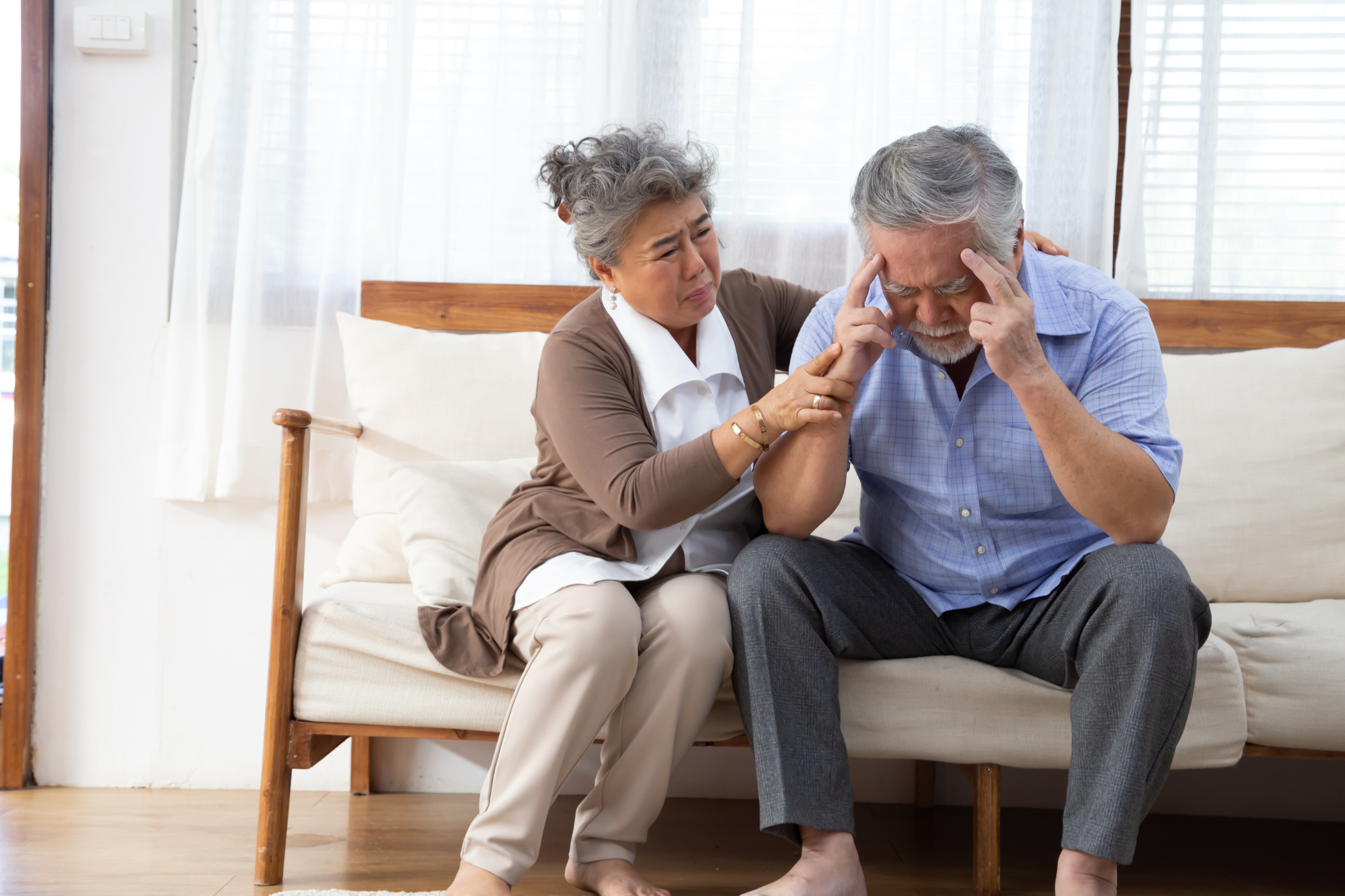 23 parent fell at home what to do